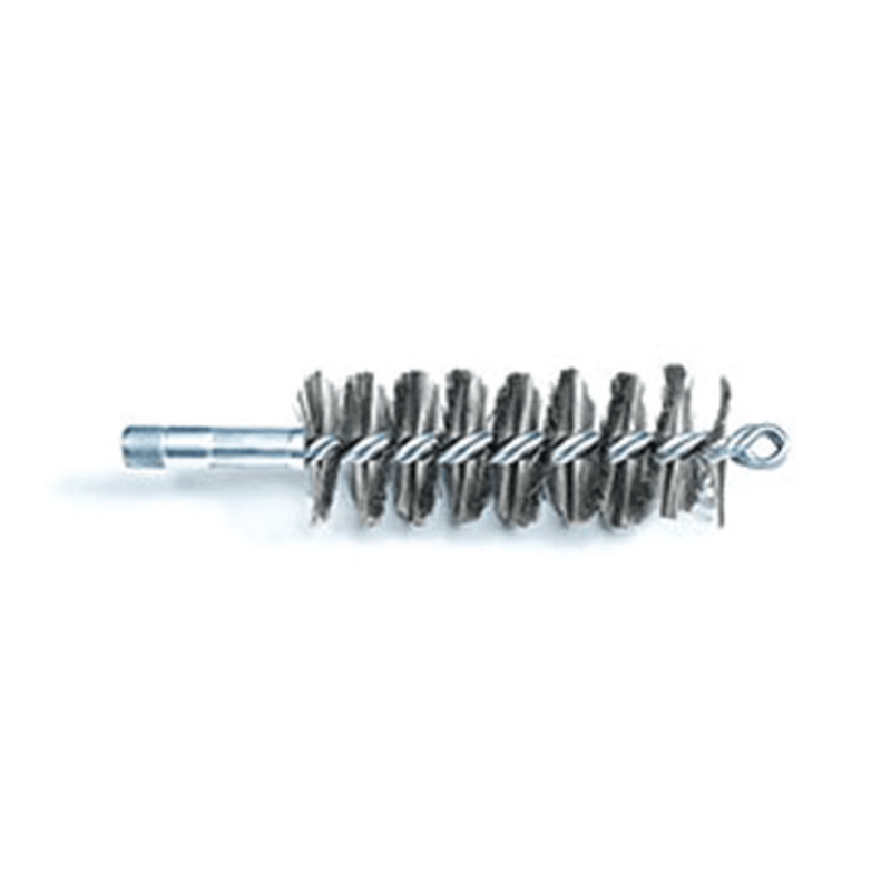 Brush - Spring Grade Temp. Wire SS/DS - Male Br Dia 3" - Schaefer
