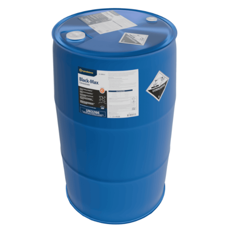 Nettoyant pour condenseur Black Max Concentré fût de 55 gallons, - HydroBalance