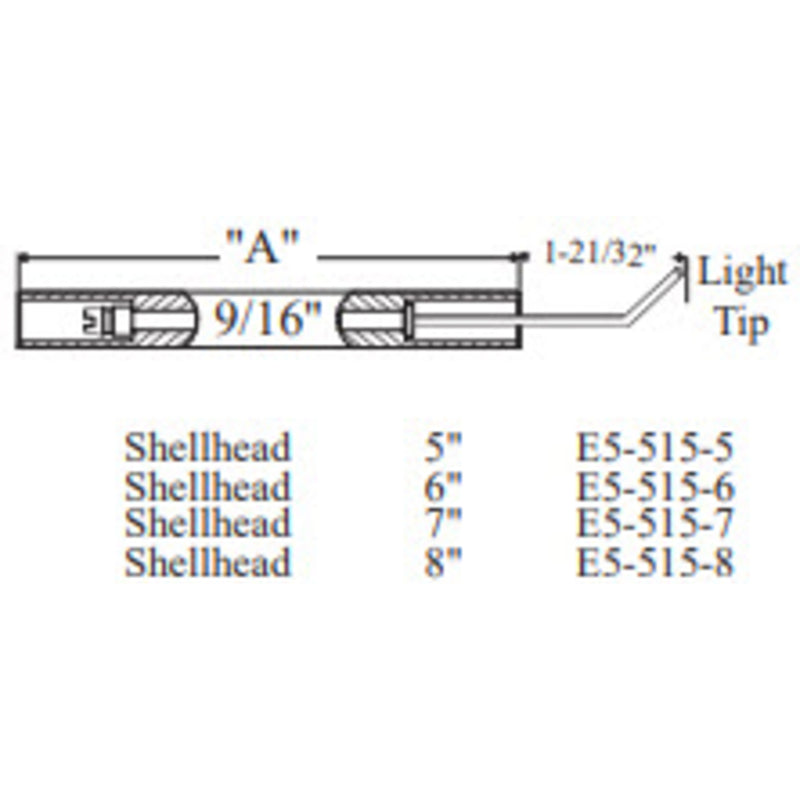 Electrode SHELLHEAD 515-5, 2pk - Westwood
