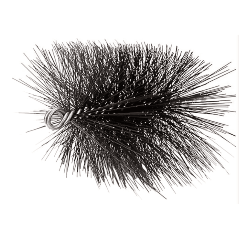 Chimney Brush 7" x 11" Rectangular  Steel bristles- Schaefer
