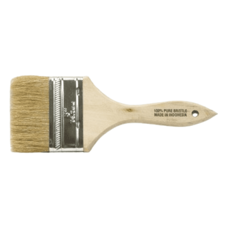 Brush Chip - white natural bristle Width 3" - (24PK) - Schaefer