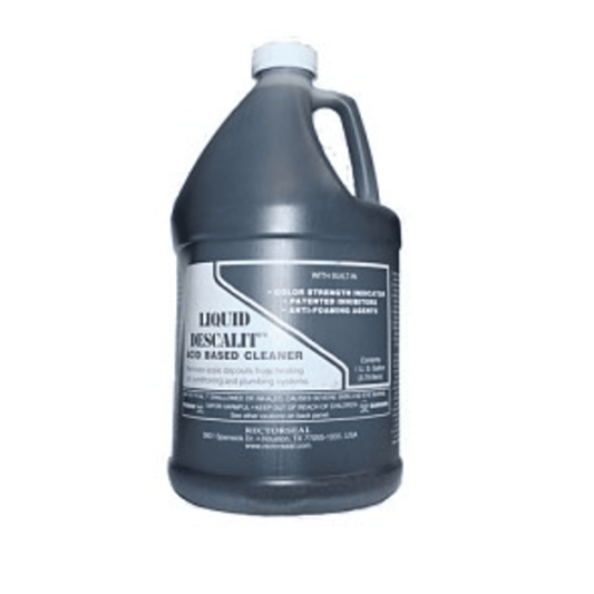 RectorSeal® 80902, Liquid Descalit™ Cleaner and Scale Remover, 4 x 1 gallon