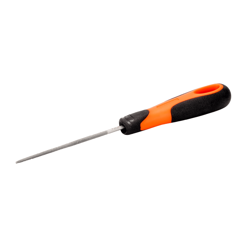 Bastard Cut Round File 10"  with Ergo Handle - Bahco
