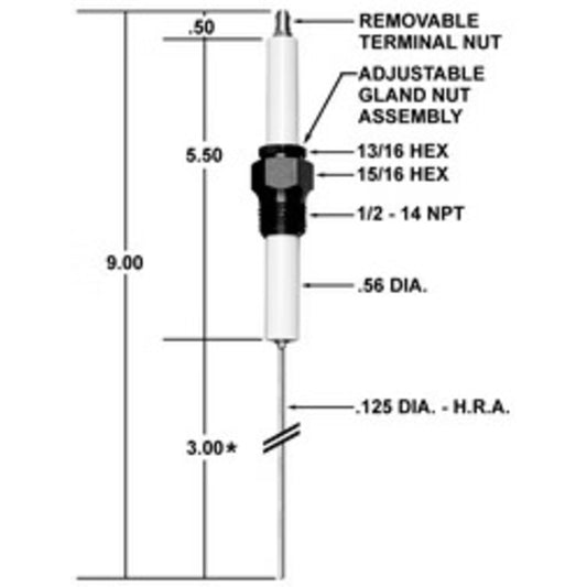 CA330 - Crown - IGNITER/REPLACES IP-19 & MX 25663 (EA)