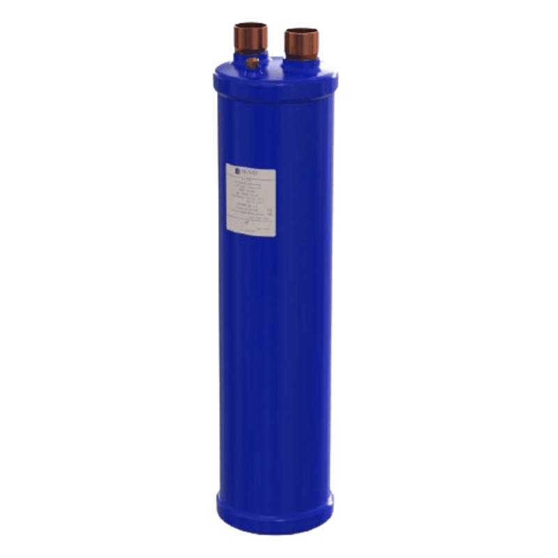 Henry Suction Line Accumulator, Vertical UL, 430°F Fusible Rivet, 1-5/8" ODS - 41.275mm