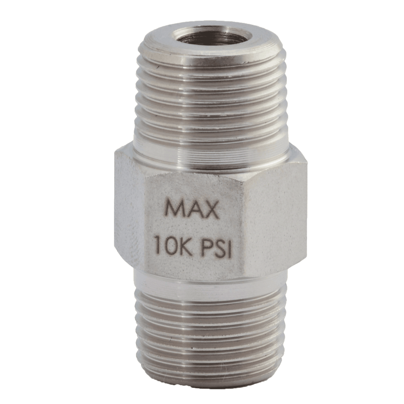 Connector  Male 1/4"-18 NPTF to 1/4"-18 NPTF  - Williams