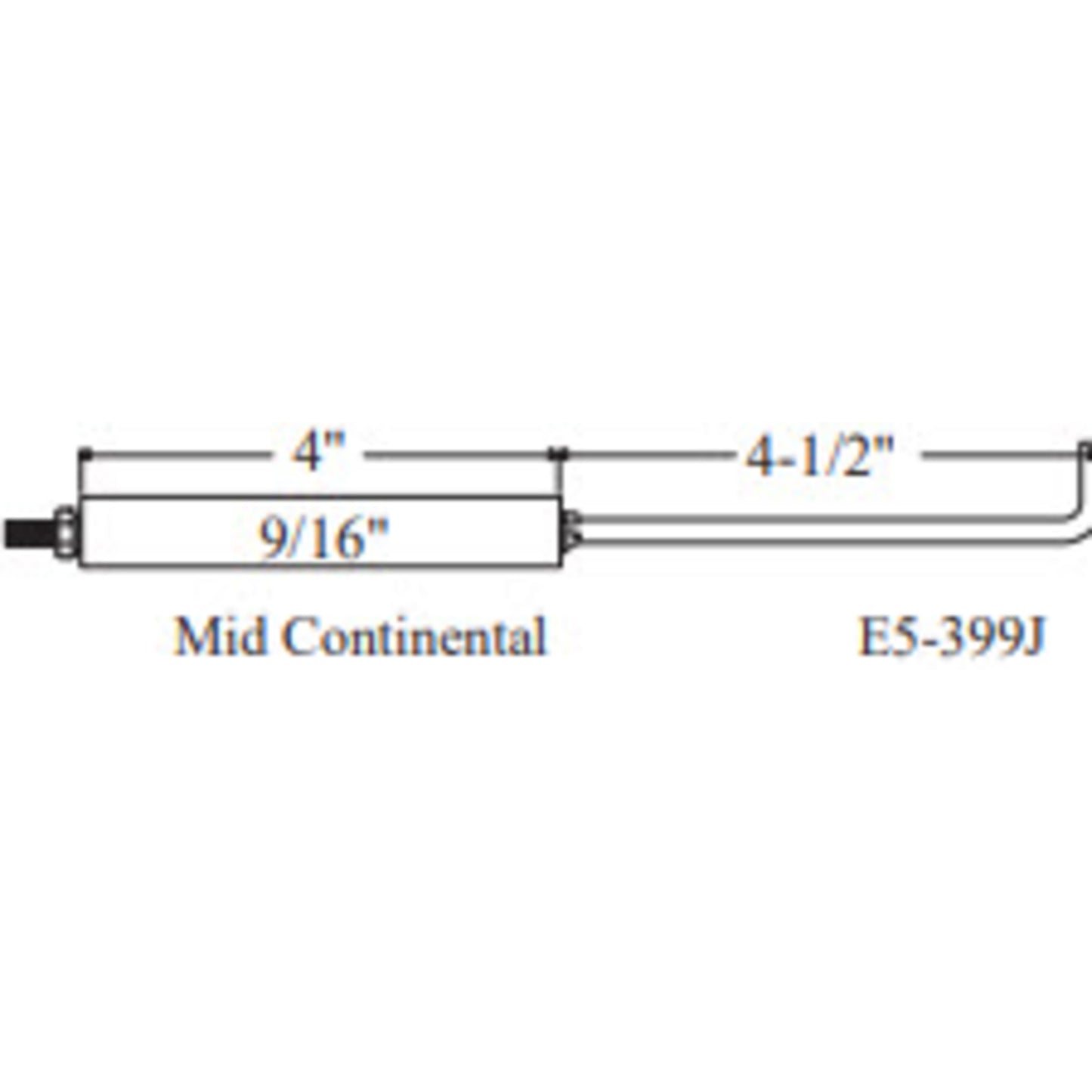 Westwood 399J, Mid Continental Electrode 2pk