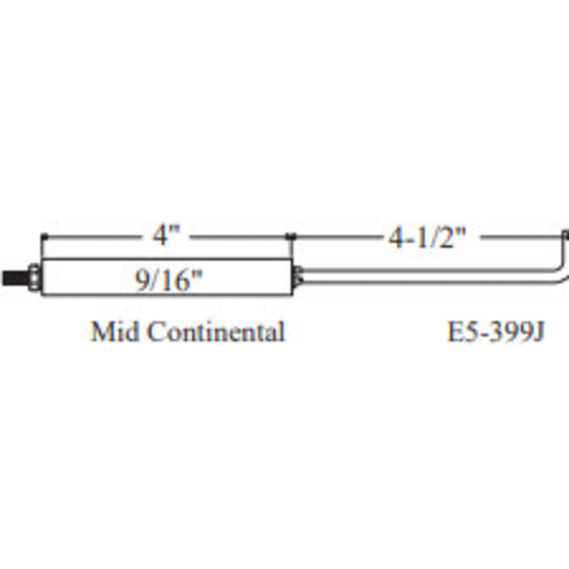 Electrode MID CONTINENTIAL 399J, 2pk - Westwood