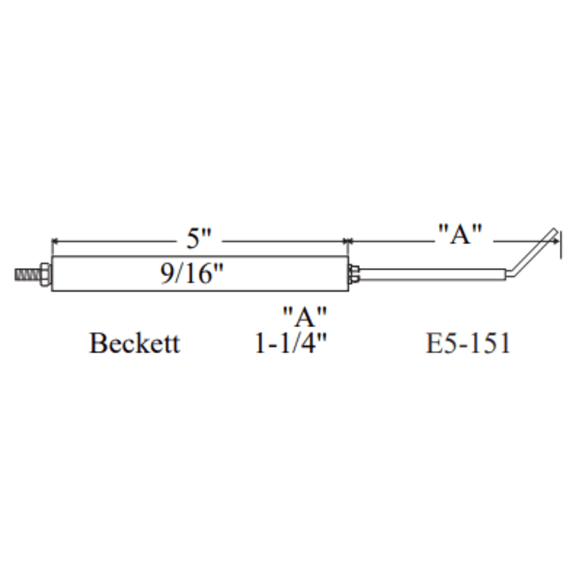 Electrode BECKETT 151 2pk - Westwood