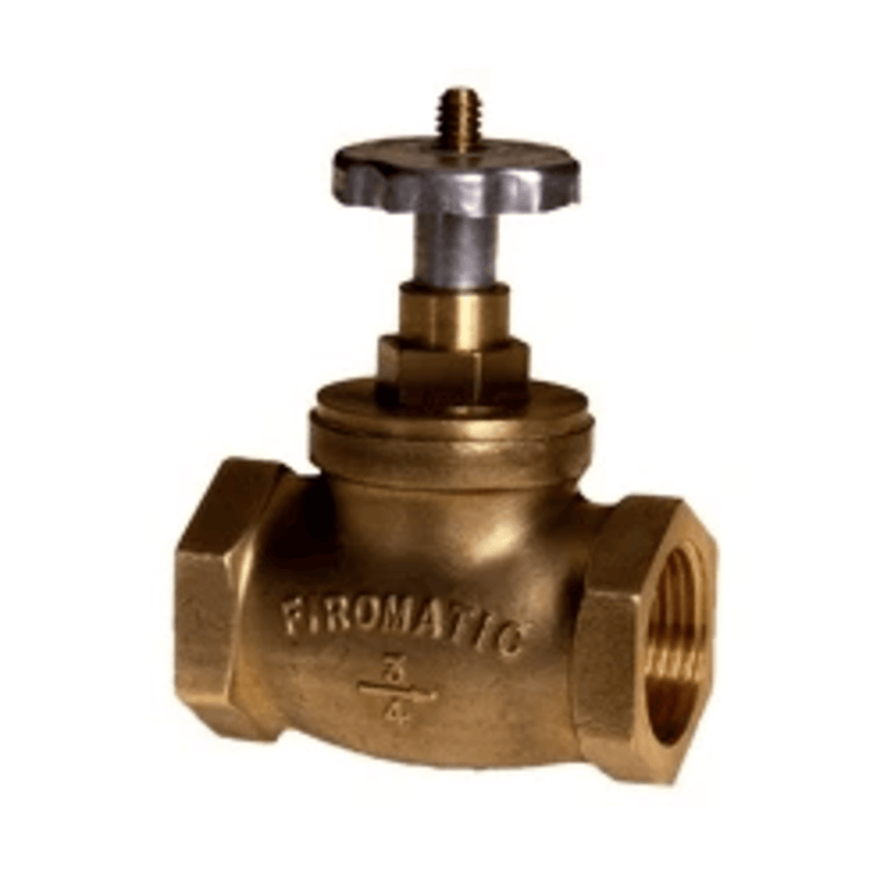 Firomatic Valve  3/4". NPT(F) Valve 3/4". NPT(F) Both Ends - Brass  - Crown