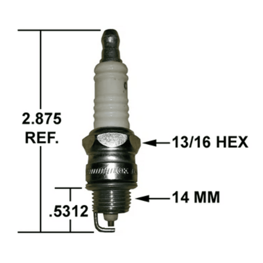 RJ12YC - Crown - CHAMPION SPARK PLUG (1EA)