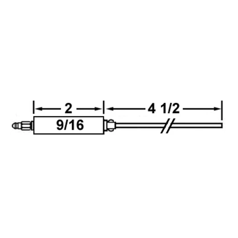 Electrode VAN DAMP  -93992-01 15040  - Crown