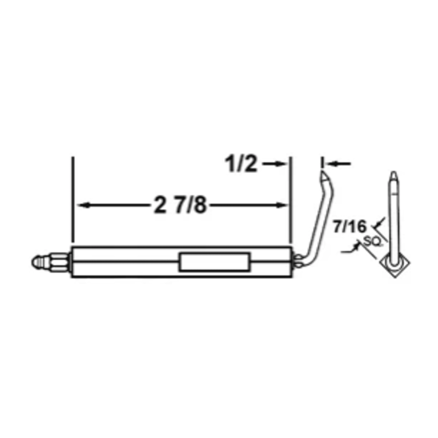 Crown 21815-02, Hastings Electrode 2PK