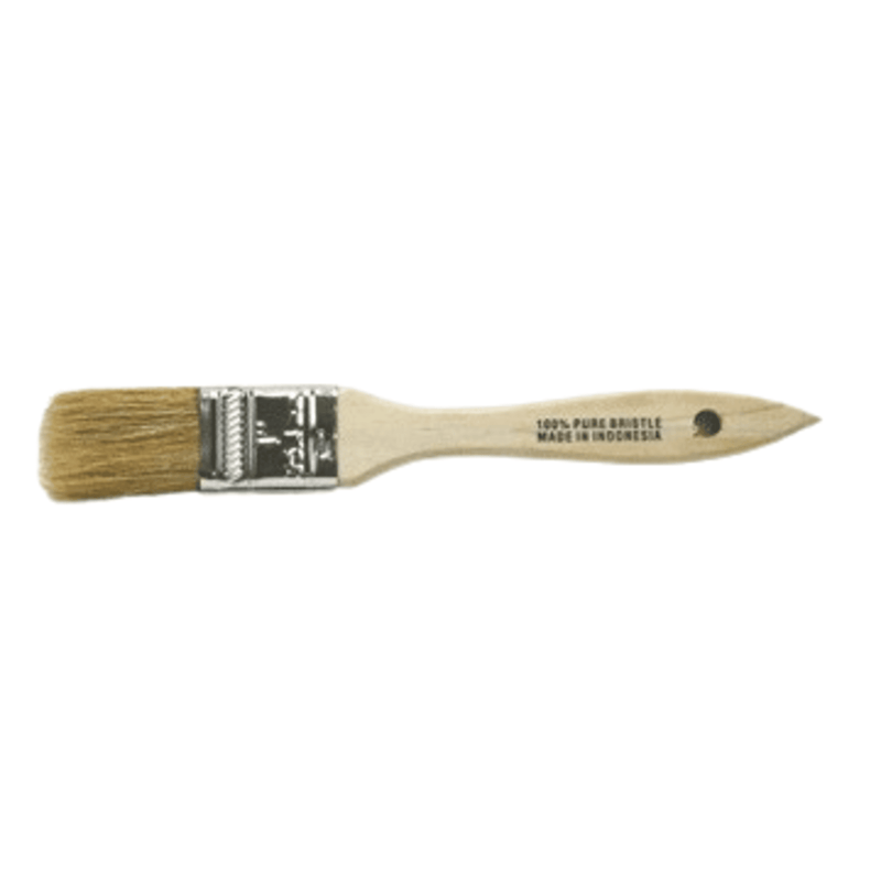 Schaefer Chip Brush, White Natural Bristle, 1" Width (36PK)