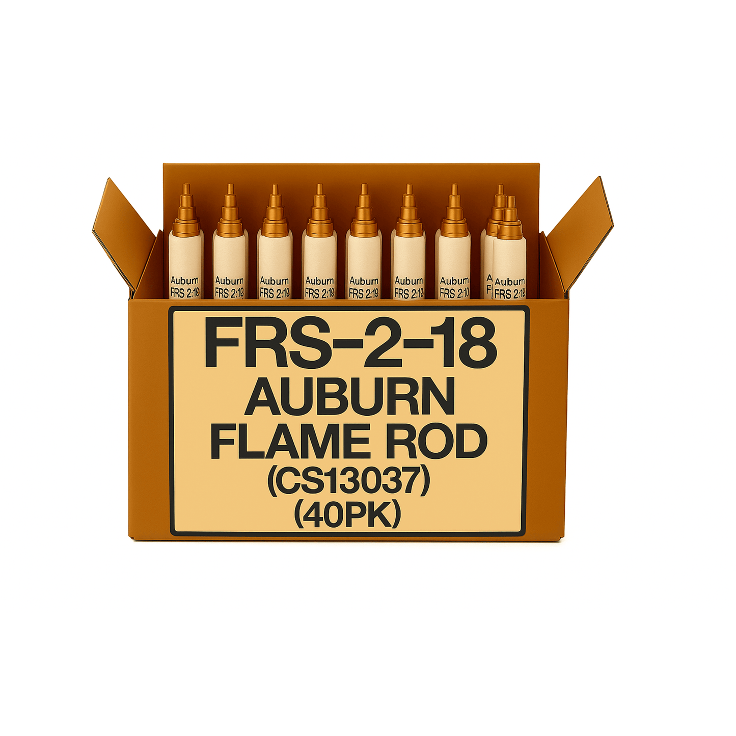 FRS-2-18 - Auburn - Flame Rod  (CS13037) (40PK)