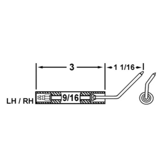 Crown 25060,  Master Vibrator Electrode EACH