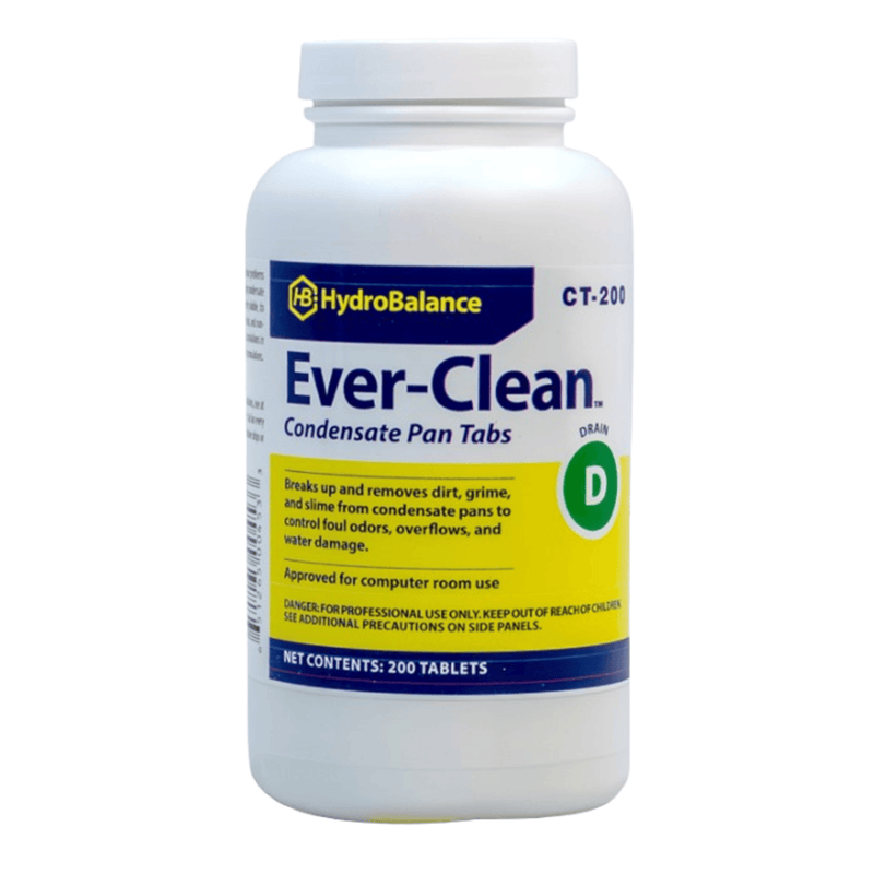 Tablettes pour bac à condensats Ever-Clean pot de 200 unités - HydroBalance