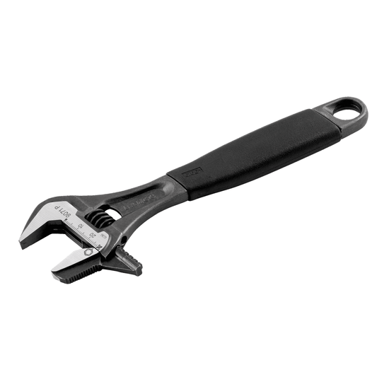 Bahco 9031RPUS, 8" SAE Ergo™ Wide Mouth Black Adjustable/Pipe Wrench