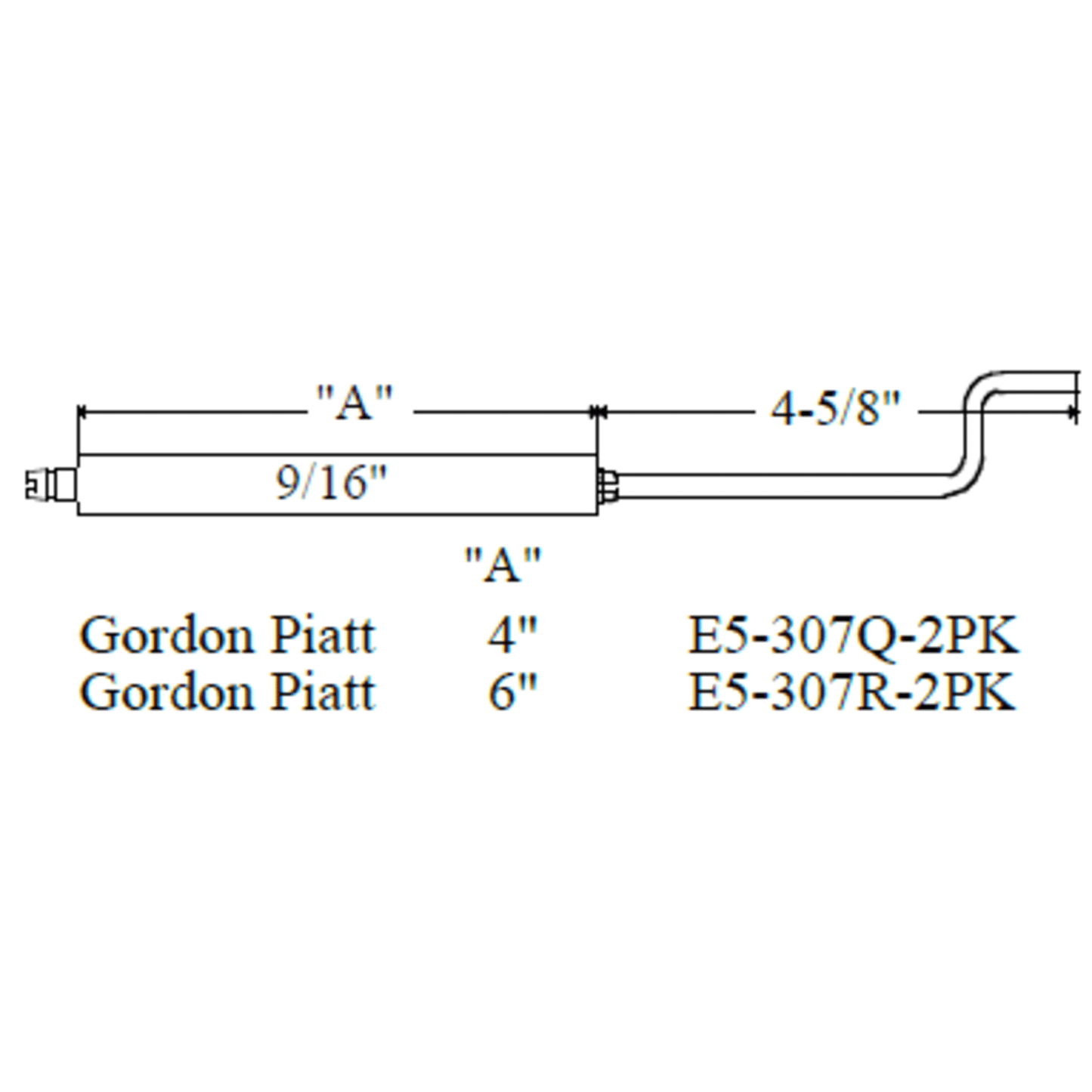 Westwood 307Q Gordon Piatt Electrode 2pk