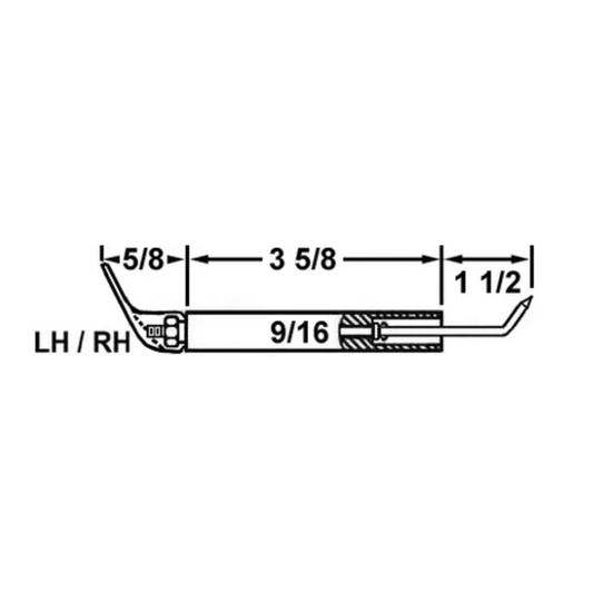 Crown 20535-02, Bettendorf Electrode 2PK