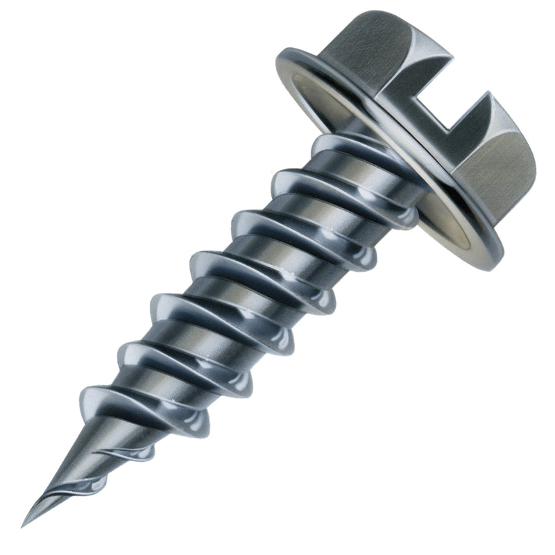 Malco Hex Washer Zip-In Screws (500-Pack)
