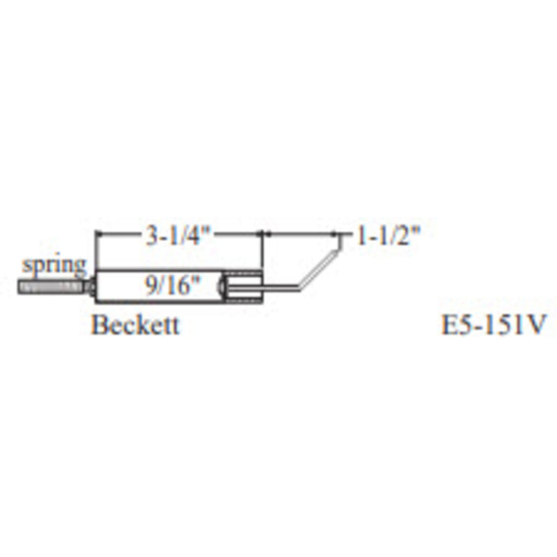 Electrode BECKETT 151V, 2pk - Westwood