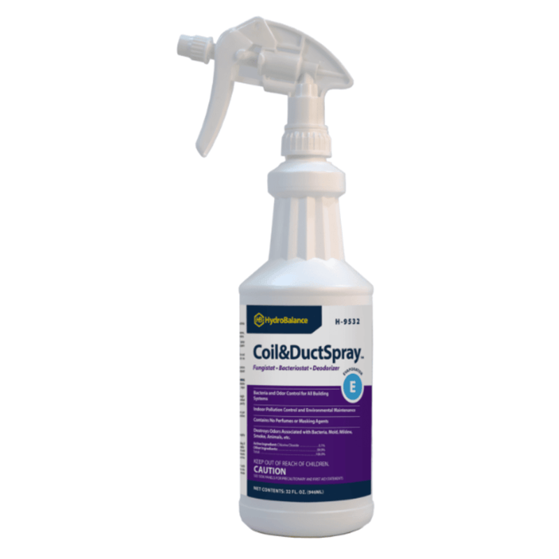 Nettoyant pour serpentins et conduits en aérosol, 1 L (bouteille pulvérisateur), (paq. de 12) - HydroBalance