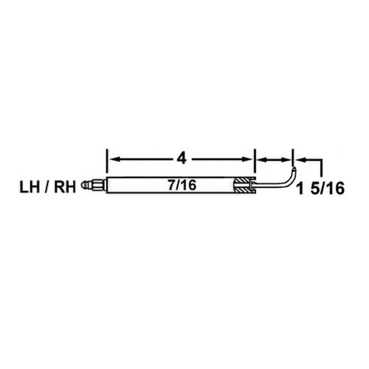 Crown 20545-02, Bettendorf Electrode 2PK