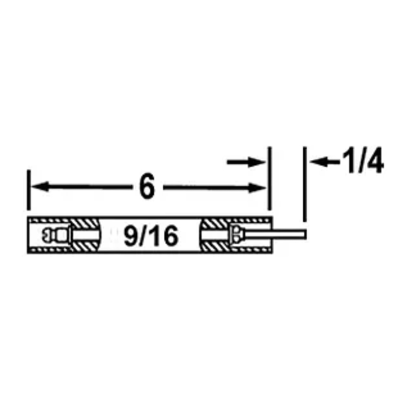 Electrode KEWANEE 213700100103  17080  (Replacement for Westwood WP-E5-378C) - Crown