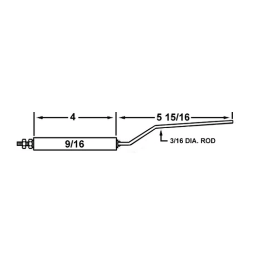 Crown 22016, Industrial Combustion Electrode EACH