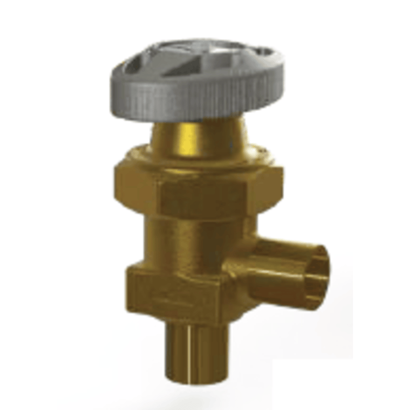 Robinet d'arrêt 7/8 ODS in - 22.225mm - Laiton coudé, standard - Henry