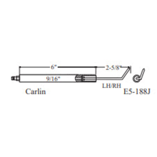 Westwood 188J, Carlin Electrode 2pk