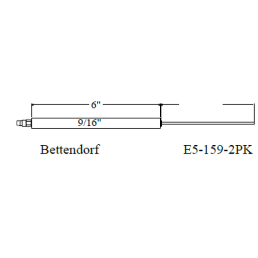 Westwood 159, Bettendorf Electrode 2pk