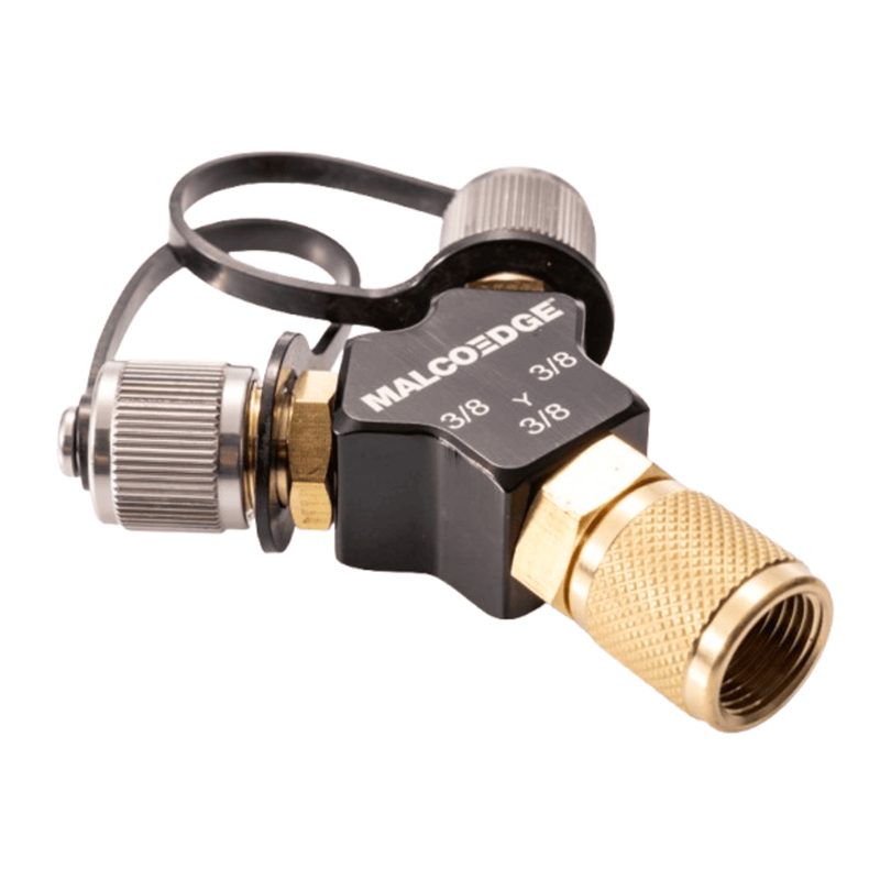 Malco Hi-Flow Y-Branch, 3/8" x 3/8" x 3/8"
