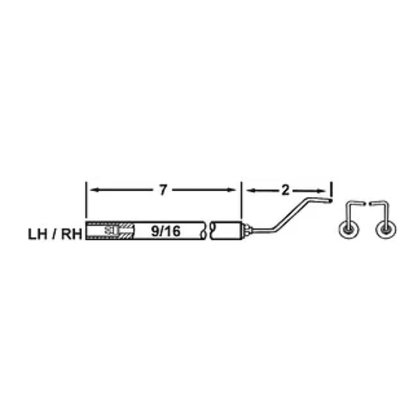 Electrode GORDON PIATT  * CG 58 (2PK) - Crown