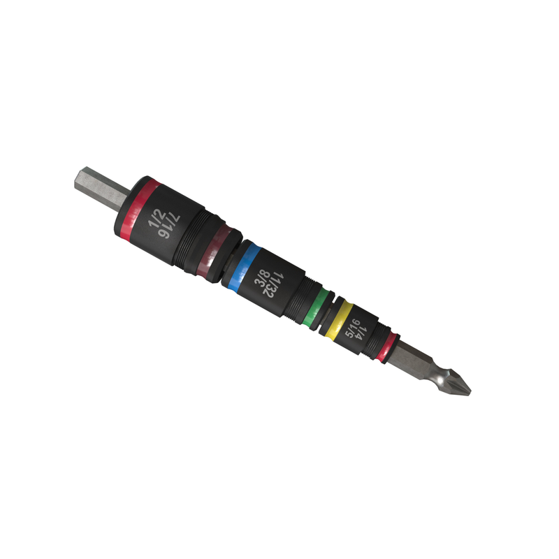 Flip Bit Set, 7-IN-1 FLIP BIT SET, PHILLIPS #2  - Malco