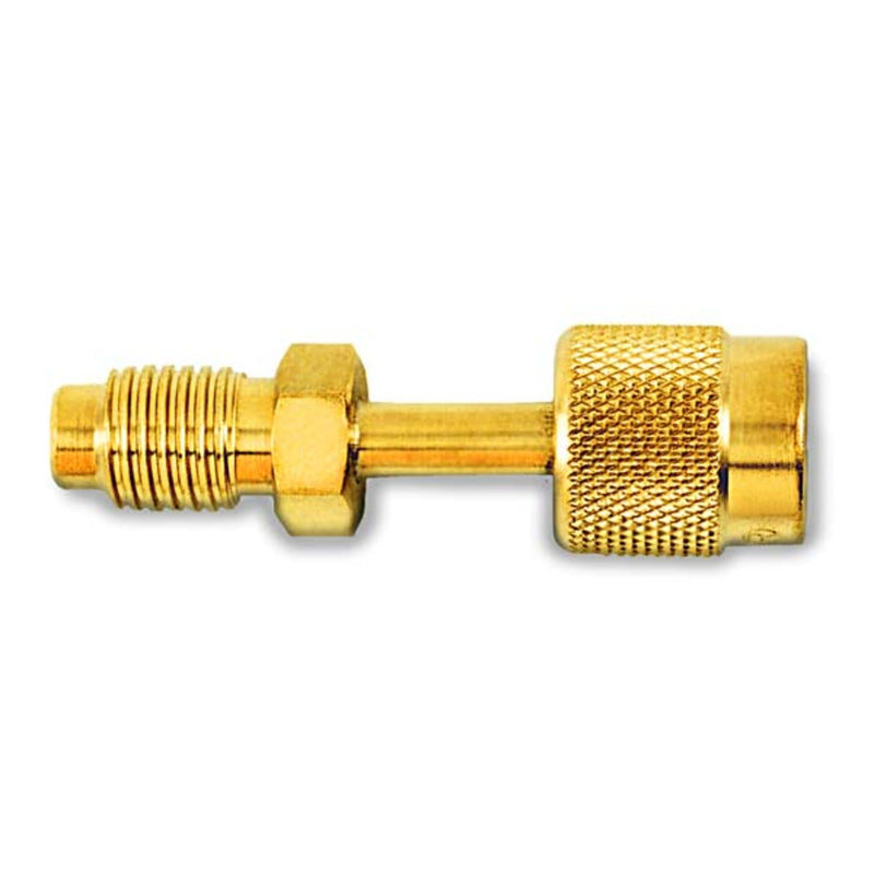 Vanne d'accès 1/4" évasée f. avec embout dépresseur et joint x 1/2" Acme m. 1 unité - C&D