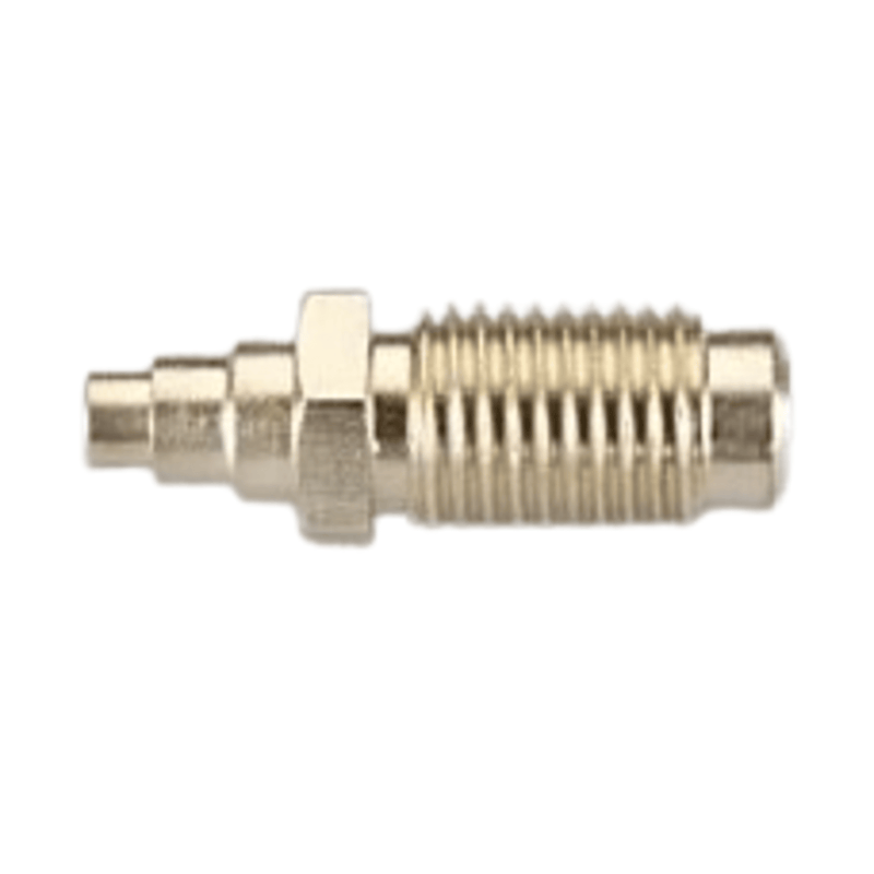 Access Valve 1/4" m. flare access body, flare length extended to 3/4", , CD2217 6PK - C&D