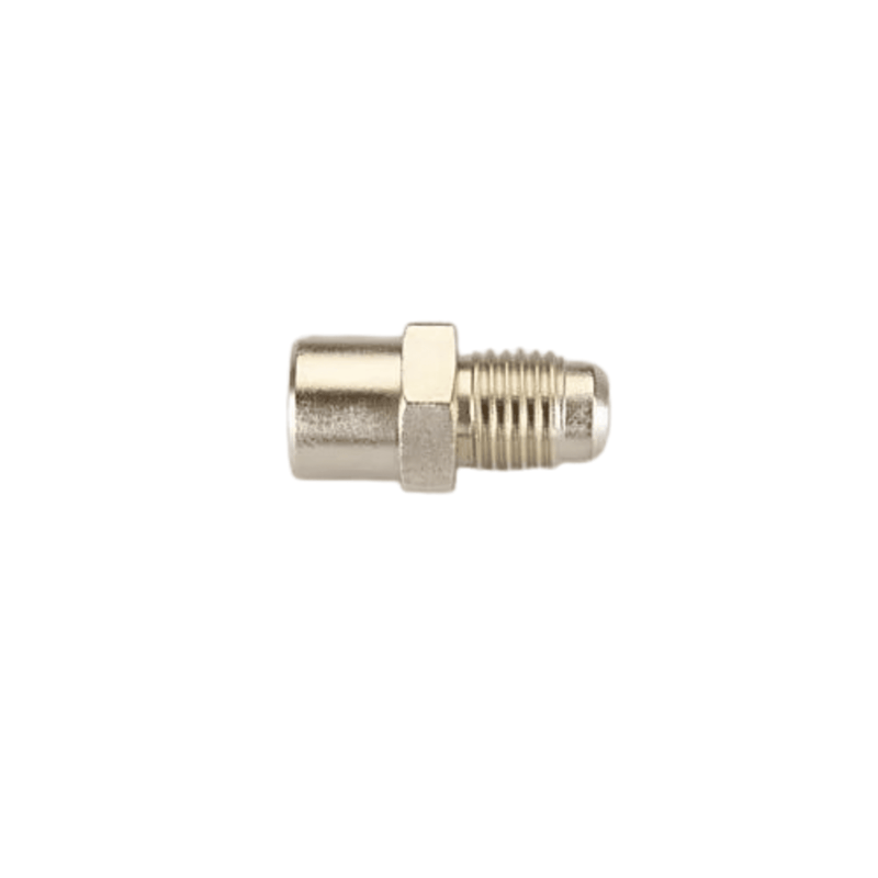 Access Valve 1/4" m. flare access body, solder end has 5/16" ID and 1/2" OD step, CD2245 4PK - C&D