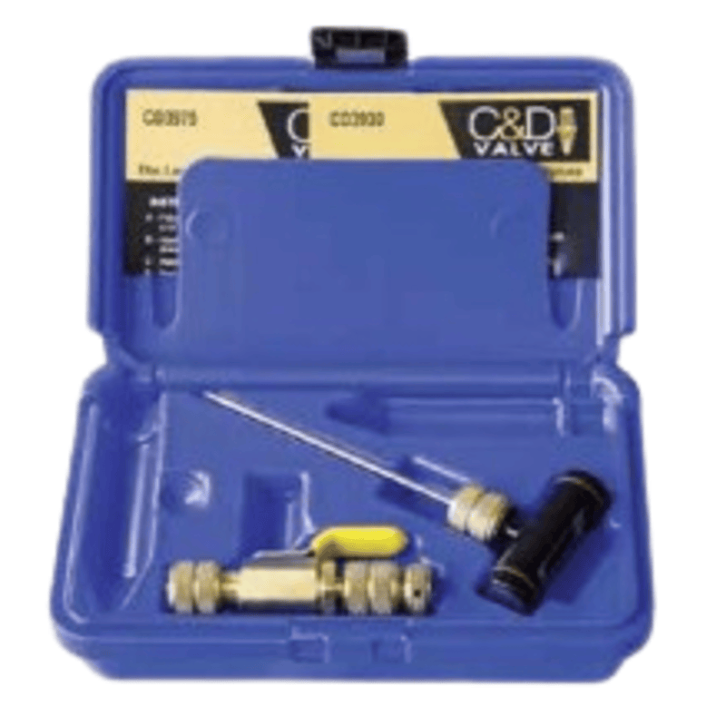 Access Valve Superheat Kit w/ CD3930 (BV-CRT) and CD3975 thermometer 1EA - C&D