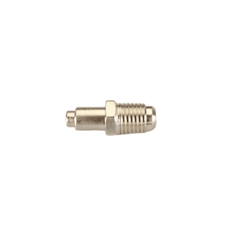 Access Valve 1/4" m. flare access body, solder end has 7/32" and 5/16" OD steps, CD2245 6PK - C&D
