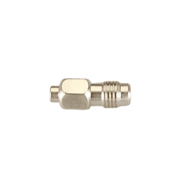 Access Valve 1/4" m. flare access body, solder end has 1/4" OD step, CD2245 6PK - C&D