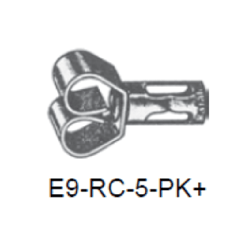 RAJAH LIKE Ram’s horn on cage terminal 10pk  (Crown Replacement for WP-E9-RC-5-PK)
