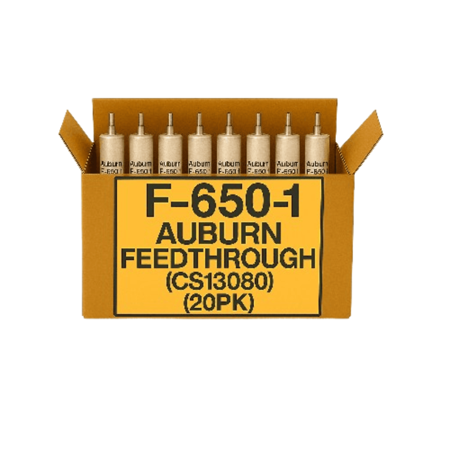 F-650-1 - Auburn - Feedthrough  (CS13080) (20PK)