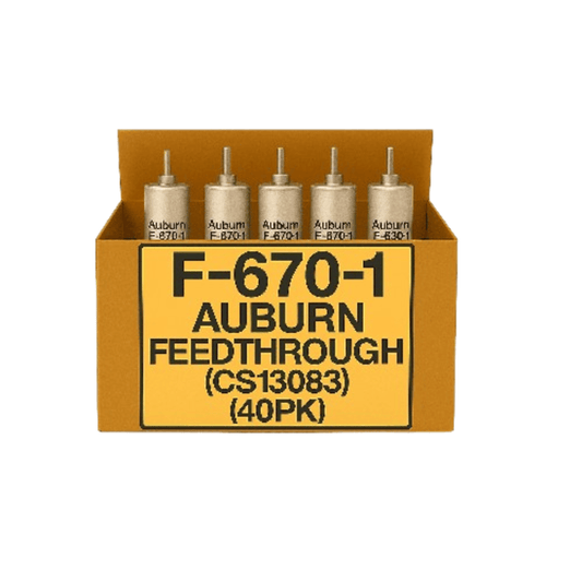 F-670-1 - Auburn - Feedthrough  (CS13083) (40PK)