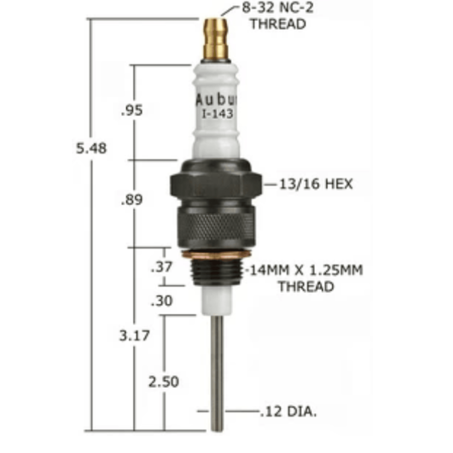 I-143 - Auburn - Igniter (CS12999) (40PK)