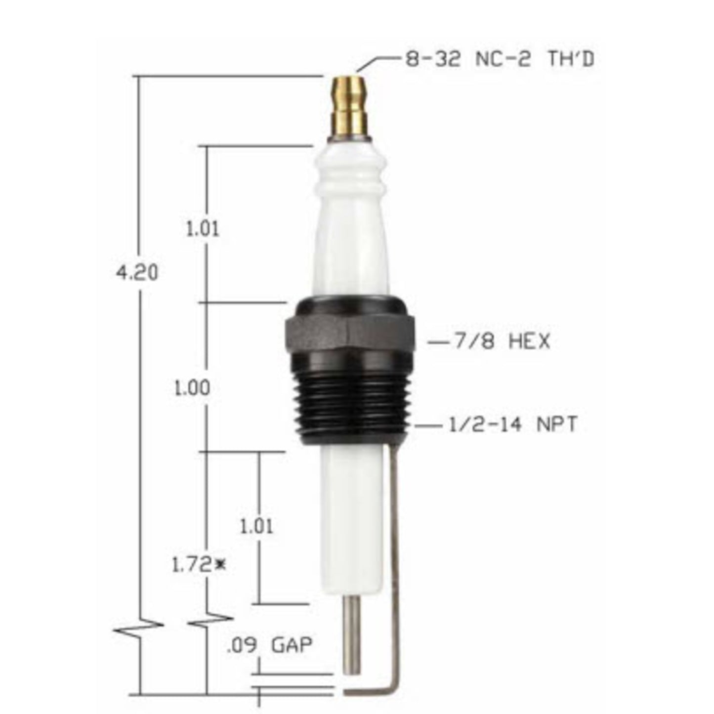 I-25-3 - Auburn - Igniter (CS13206) (40PK)
