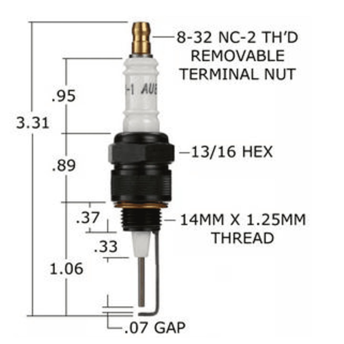 I-31-6 - Auburn - Igniter (CS13169) (40PK)