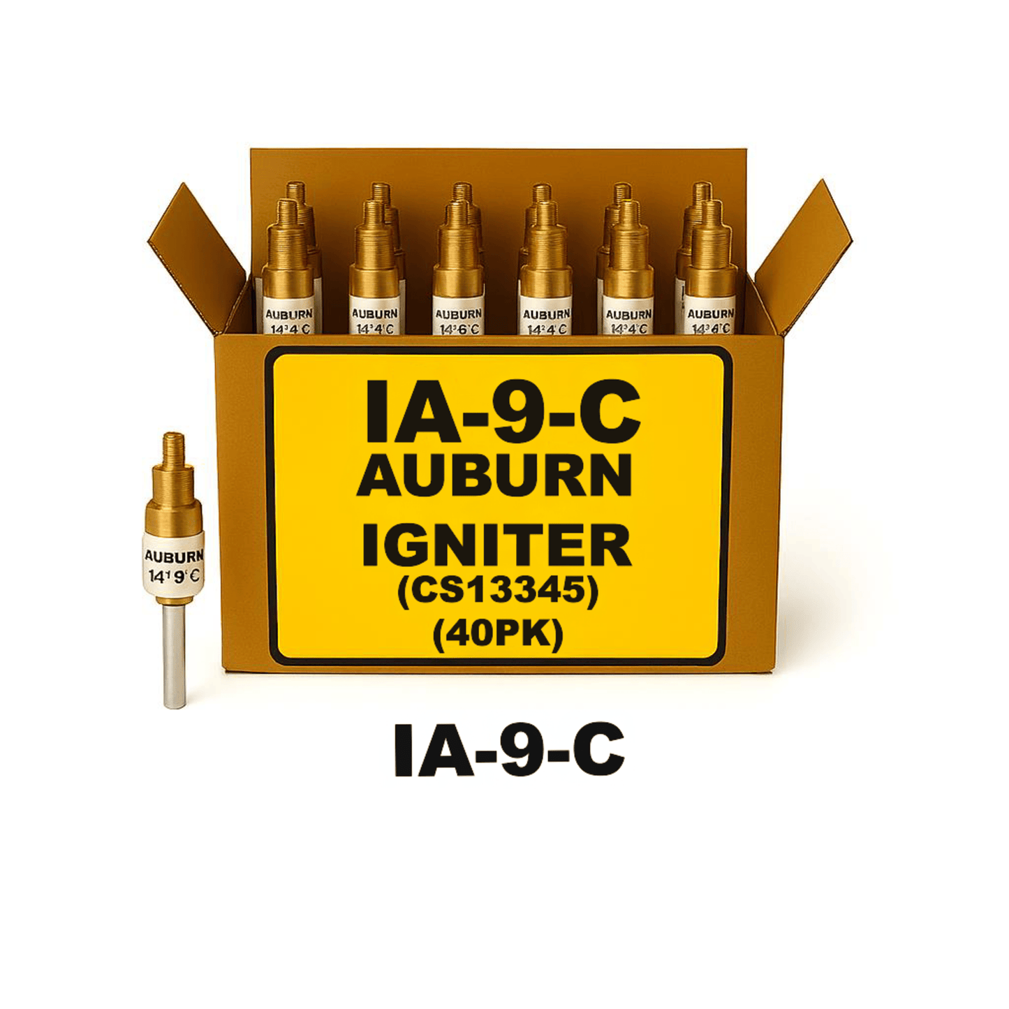 IA-9-C - Auburn - Igniter (CS13345) (40PK)