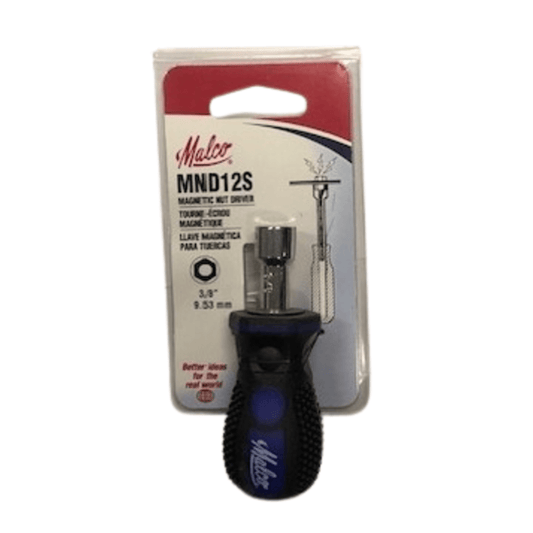 Malco MND12S, Nut Driver, Magnetic 3/8"